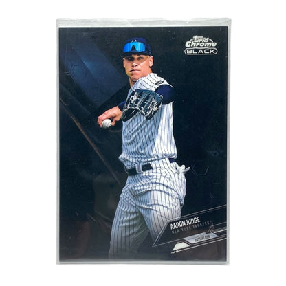 TOPPS MLBカード CHROME BLACK AARON JUDGE YANKEES #82 中古 IT2