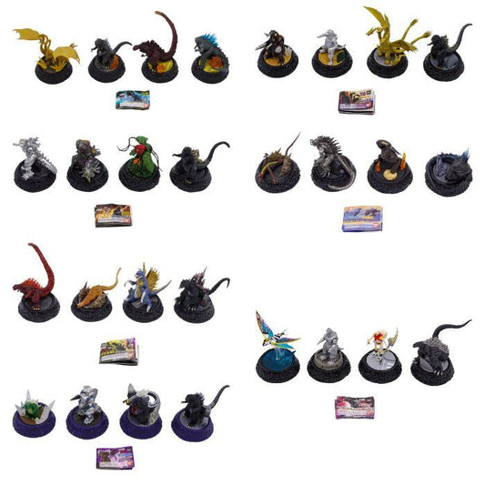 BANDAI HG D+ ゴジラ 01～07 通常弾コンプリートセット 中古 a1