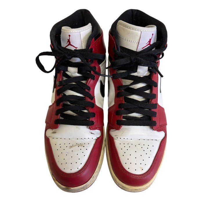 NIKE ナイキ エアジョーダン AIR JORDAN 1 RETRO CHICAGO 332550-163 27.5cm レッド メンズ 靴 シューズ スニーカー 中古 W1