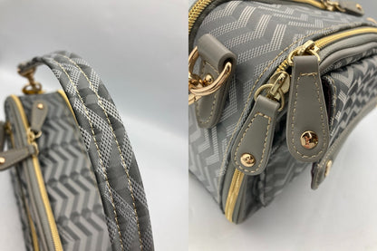 modaprincipe モーダプリンチペ ヘリンボーン柄 2WAY バッグ 中古 D4