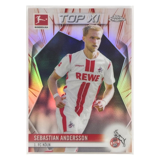 TOPPS サッカーカード CHROME SEBASTIAN ANDERSSON KOLN #TO-SA 中古 IT1