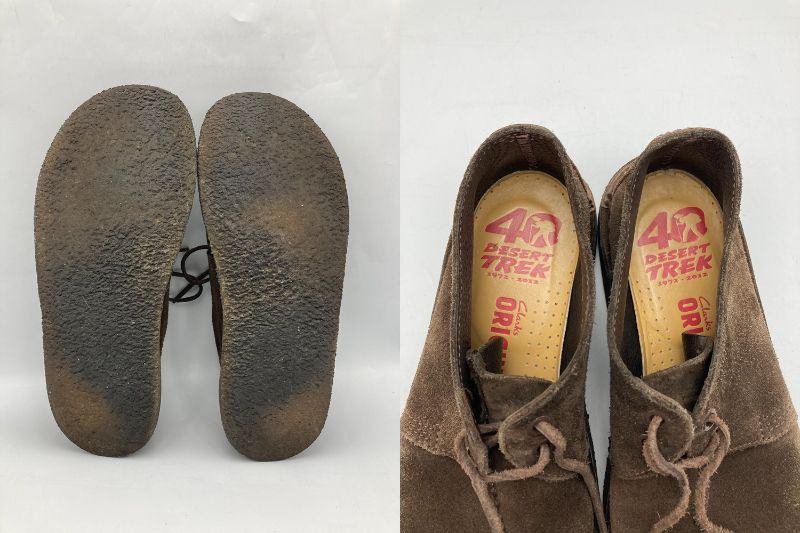 Clarks Desert Trek クラークス デザートトレック ブーツ 40周年記念モデル 13292 サイズUK7 中古 D4