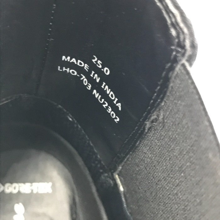 Libertyhouse リバティハウス サイドゴア ブーツ メンズ GORE-TEX 透湿 防水 リバティーハウス レザー ブラック 25cm LHO-703 中古 T1