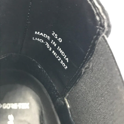 Libertyhouse リバティハウス サイドゴア ブーツ メンズ GORE-TEX 透湿 防水 リバティーハウス レザー ブラック 25cm LHO-703 中古 T1