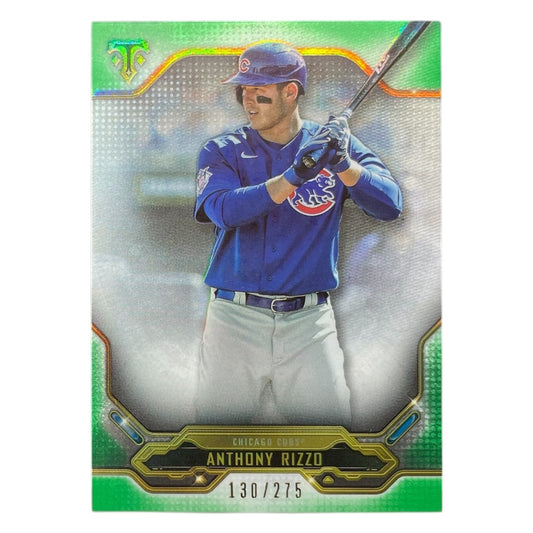TOPPS MLBカード TRIPLE THREADS ANTHONY RIZZO CHICAGO CUBS /275 #19 中古 IT2