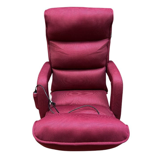 ツカモトコーポレーション ポルト スイッチチェア プレミアム7 マッサージ座椅子 AIM-127 マッサージ機 家電 インテリア ビクトリアンローズ 医療機器認証番号：225AGBZX00061A04 中古 W４