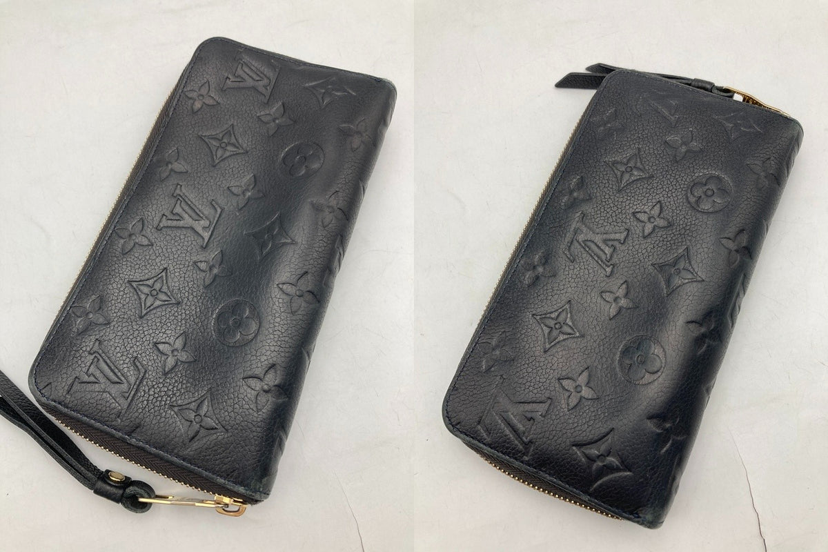 LOUIS VUITTON ルイヴィトン アンプラント ポルトフォイユ スクレット ロン ラウンドファスナー長財布 アンフィニ M93435 中古 D4