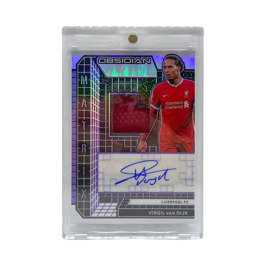 PANINI サッカーカード OBSIDIAN MATRIX VIRGIL VAN DIJK LIVERPOOL 16/49 #MM-VVD 中古 IT1