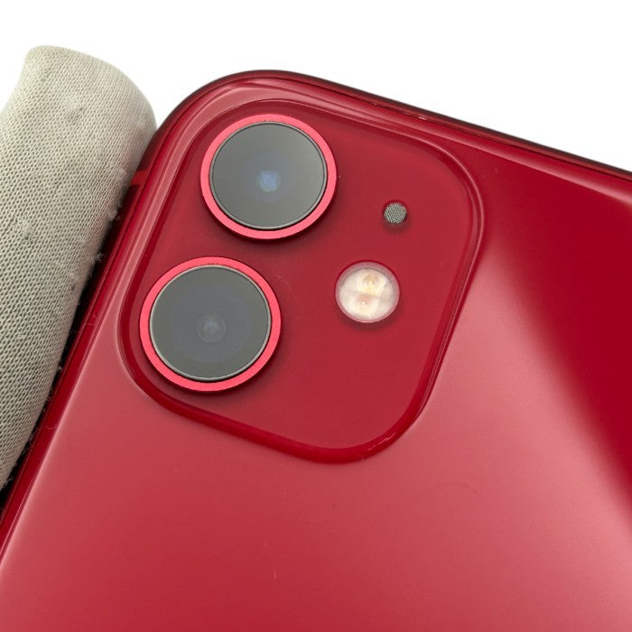 Apple iphone11 128GB プロダクトレッド MHDK3J/A スマートフォン スマホ 本体 SIMフリー アップル アイフォン 中古 W４