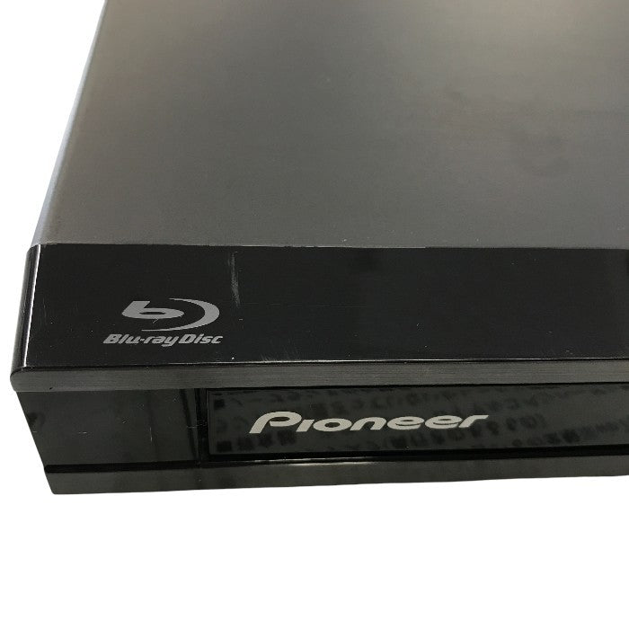 Pioneer ブルーレイプレーヤー アップスケーリング/音声付き早見・遅見再生機能搭載 ブラック BDP-3140-K 中古 Y1