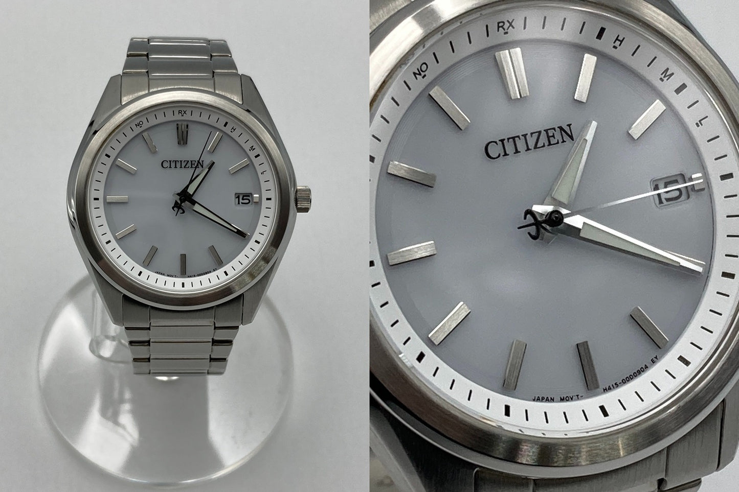 [Citizen] シチズンコレクション  腕時計 光発電エコ・ドライブ 電波時計  AS1080-65A 中古 D4