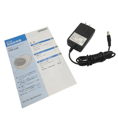 OMRON オムロン ヒーター付 フットマッサージャー HM-240-PK 医療機器認証番号：224AABZX00150000 マッサージ機 足裏 マッサージ 家電 健康家電 中古 W４
