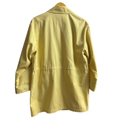 Burberrys バーバリーズ ヴィンテージ ステンカラー コート ノバチェック 金ボタン 40 FNA62-257 アウター ドローコード 春 秋 ライトアウター チェック柄 中古 W４