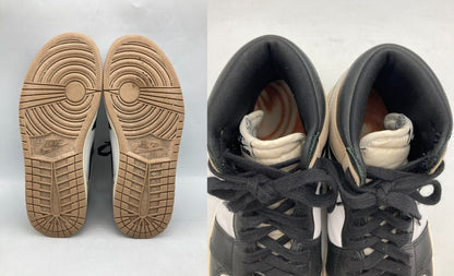 NIKE WMNS ナイキ ウィメンズ エアジョーダン1 RETRO HI OG Latte レトロ ハイ OG ラテ FD2596-021 サイズ27cm レディース 中古 D4
