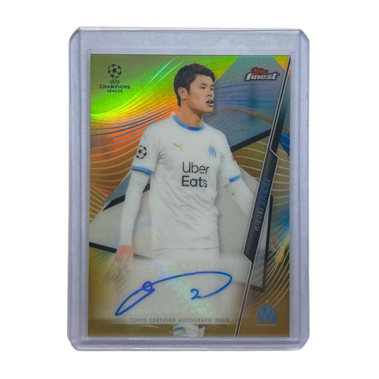 TOPPS サッカーカード FINEST HIROKI SAKAI MARSEILLE /50 #FA-HS 中古 IT2