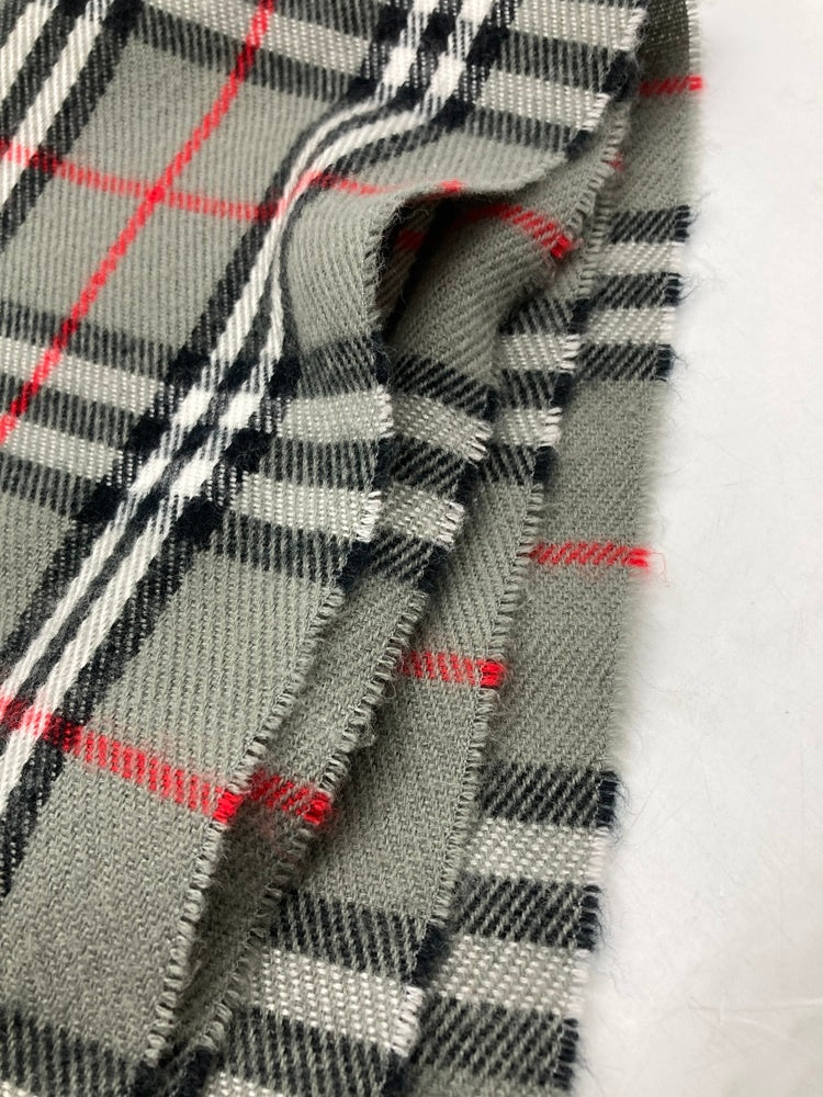 Burberrys バーバリーズ 英国製 ラムウール マフラー 中古 D4