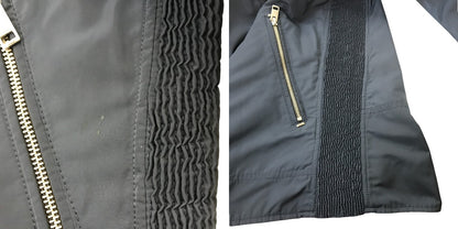 DIESEL ディーゼル ブルゾン S ライダースジャケット メンズ アウター ネイビー 中古 KW1