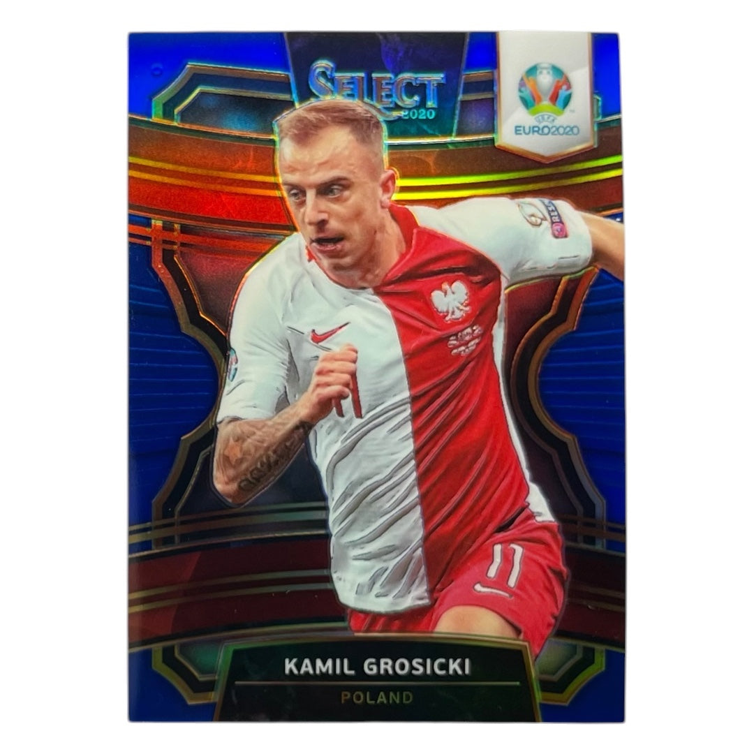 PANINI サッカーカード SELECT UEFA EURO PRIZM KAMIL GROSICKI POLAND /225 #19 中古 IT2