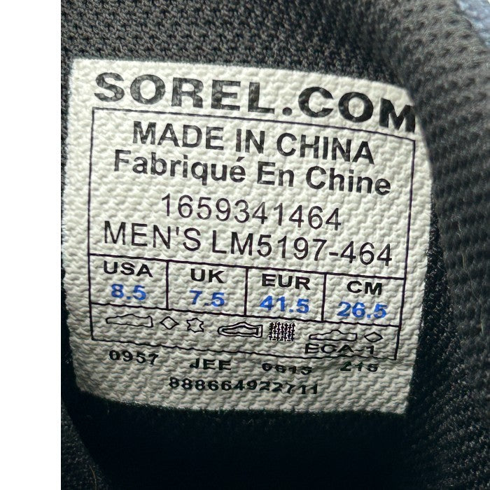SOREL ソレル シャイアンレースチャッカ LM5197-464 26.5cm 靴 シューズ ブーツ メンズ 中古 W４