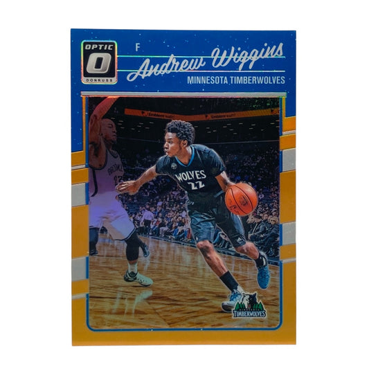 PANINI NBAカード DONRUSS OPTIC PRIZM ANDREW WIGGINS TIMBERWOLVES 117/199 #125 中古 IT2