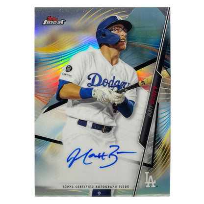 TOPPS MLBカード FINEST MATT BEATY LOS ANGELES DODGERS #FA-MBE 中古 IT2