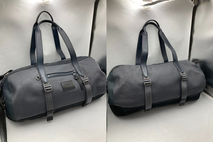 COACH コーチ レザー 2WAY ボストンバッグ 86737 メンズ 中古 D4