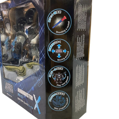 ティーケーエスケー(TKSK) ロボバスターX Mk2【ROBOBUSTER X Mk2】 リモコントイ プログラミングトイ対象年齢12歳以上 高さ35.0㎝ TK-073 ラジコン 人型 ロボ 歩行 プログラミング ロケット プレゼント 中古 R1