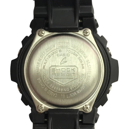 CASIO G-SHOCK 腕時計 メンズ アナログ/デジタル 電波ソーラー マルチバンド6 カジュアル ブラック/ブルー AWG-M100A-1AJF 中古 T1
