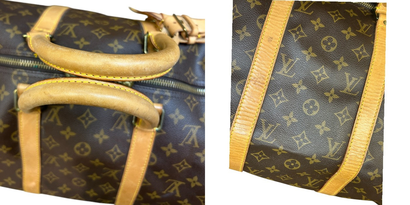 LOUIS VUITTON ルイヴィトン モノグラム キーポル 50 ボストンバッグ M41426 鞄 ブランド 旅行 大きめ 中古 W４