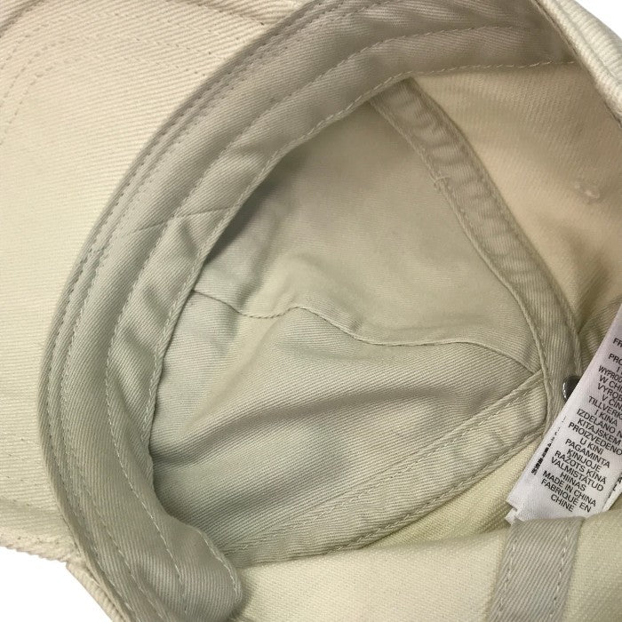 DIESEL ディーゼル CORRY-DIV-WASH キャップ ユニセックス コットン 帽子 ロゴ ホワイト サイズ2 A11356 中古 T1