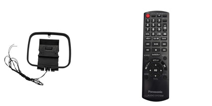 Panasonic パナソニック コンパクトステレオシステム SC-HC420-K CD Bluetooth オーディオ ラジオ リモコン付 中古 W４