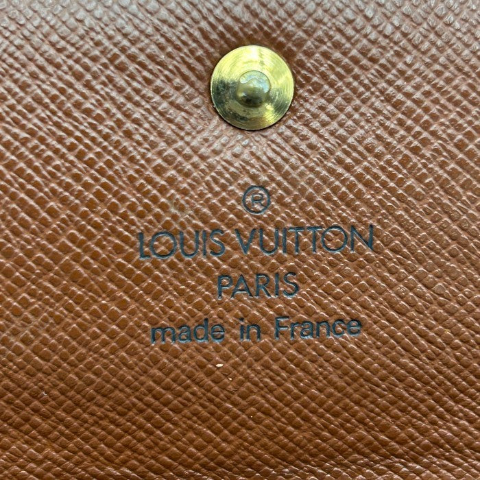 LOUIS VUITTON ルイヴィトン ポルトフォイユ サラ 旧型 長財布 M61734 レディース メンズ ブランド 小銭入れ 札入れ 中古 W４