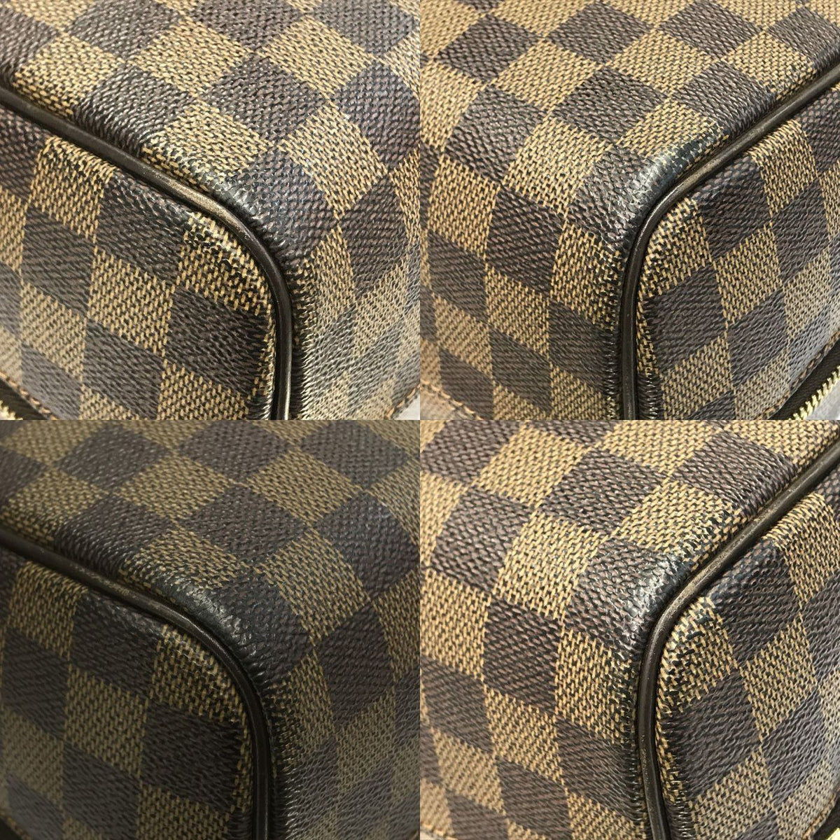 LOUIS VUITTON ルイヴィトン ダミエ エベヌ ノリータ ボストンバッグ ユニセックス ハンドバッグ 通勤 小旅行 ブラウン N41455 中古 T1