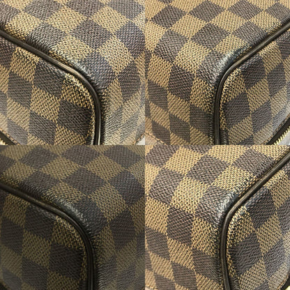 LOUIS VUITTON ルイヴィトン ダミエ エベヌ ノリータ ボストンバッグ ユニセックス ハンドバッグ 通勤 小旅行 ブラウン N41455 中古 T1