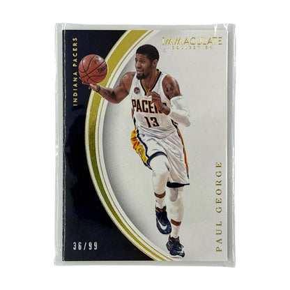 PANINI NBAカード IMMACULATE COLLECTION PAUL GEORGE INDIANA PACERS 36/99 #60 中古 IT1