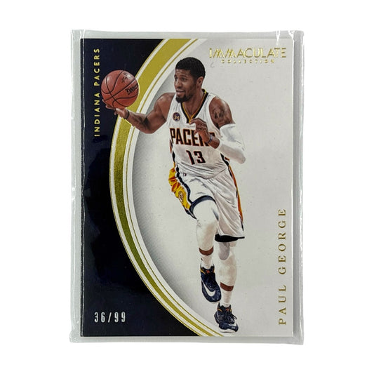 PANINI NBAカード IMMACULATE COLLECTION PAUL GEORGE INDIANA PACERS 36/99 #60 中古 IT1