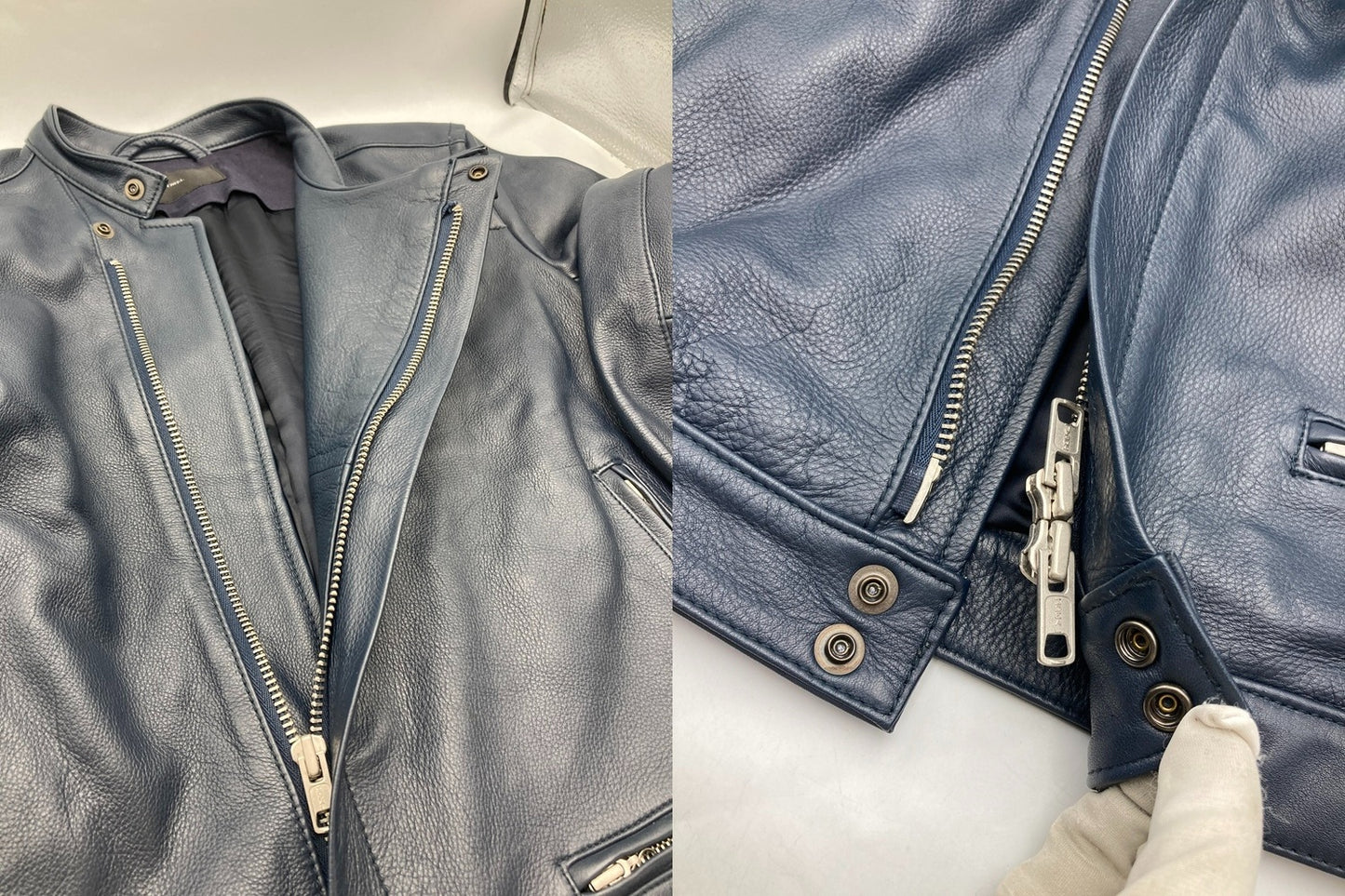 VOWEL ヴォウェル カウレザー シングルライダース サイズ3 中古 D4