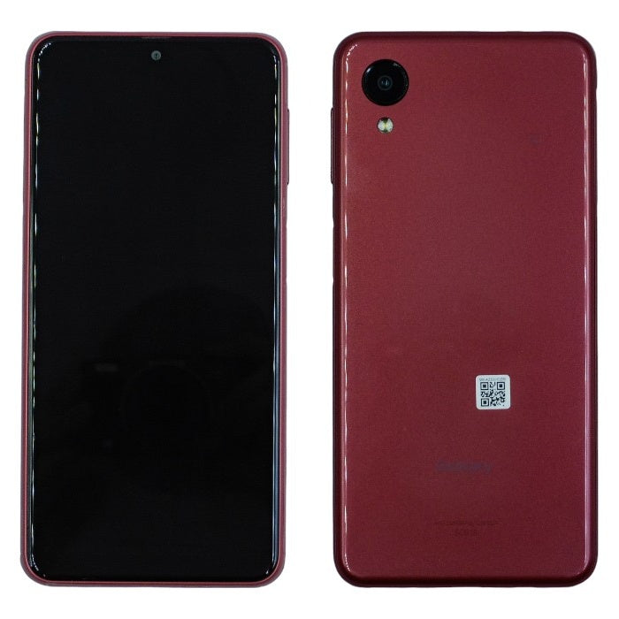 SIMフリー GalaxyA23 SCG18 5G [レッド] スマートフォン本体 中古 a1