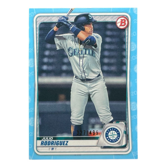 TOPPS MLBカード BOWMAN JULIO RODRIGUEZ SEATTLE MARINERS /499 #BD-188 中古 IT2