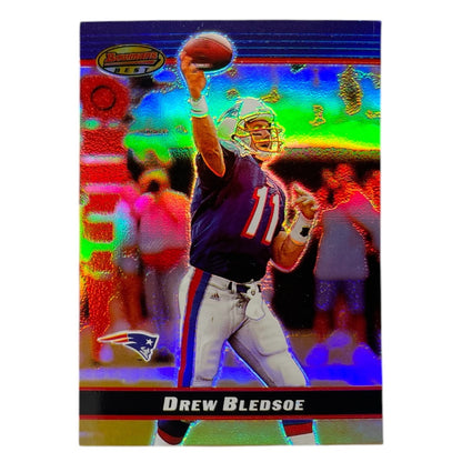 TOPPS NFLカード BOWMAN'S BEST DREW BLEDSOE NEW ENGLAND PATRIOTS #32 中古 IT2