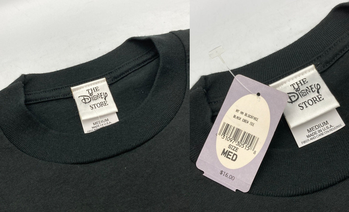 The Disney Store 90’s ミッキーマウス Tシャツ USA製 サイズM メンズ 中古 D4