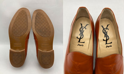 Yves Saint Laurent イヴサンローラン Uチップ ローファー スリッポン 26.5cm メンズ 中古 D4