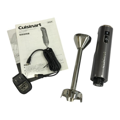 Cuisinart クイジナート 充電式ハンドブレンダー グレー コードレス 離乳食/ジュース/スムージー RHB-100YDJ 中古 T1
