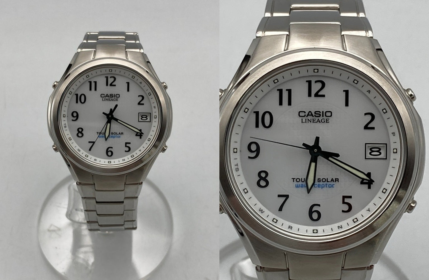 [カシオ]CASIO 腕時計 リニエージ 電波ソーラー LIW-120DEJ-7A2JF 中古 D4