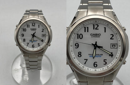 [カシオ]CASIO 腕時計 リニエージ 電波ソーラー LIW-120DEJ-7A2JF 中古 D4