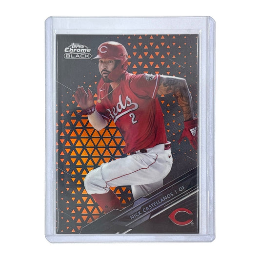 TOPPS MLBカード CHROME BLACK NICK CASTELLANOS CINCINNATI REDS 05/25 #28 中古 IT1