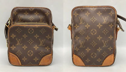 LOUIS VUITTON ルイヴィトン モノグラム アマゾン ショルダーバッグ M45236 中古 D4
