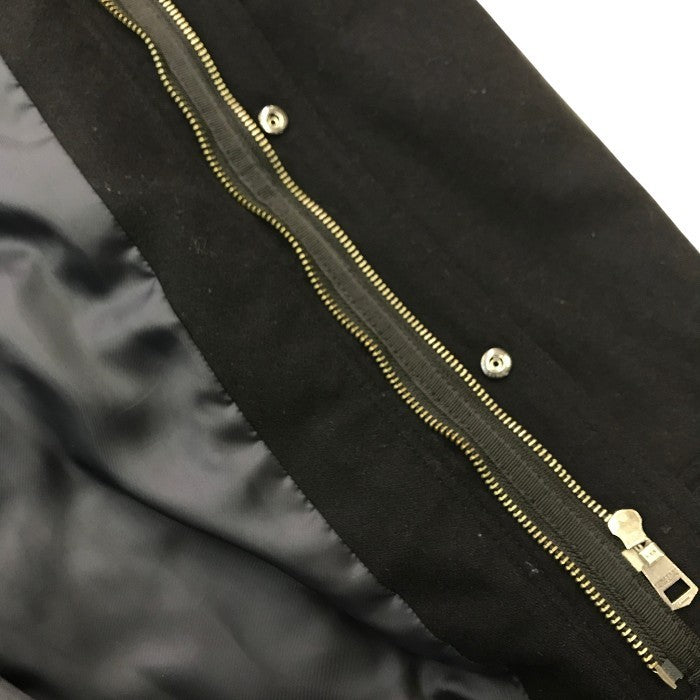 BURBERRY バーバリー ブラックレーベル ウールコート メンズ 冬 BLACK LABEL フード取り外し可 ブラック Mサイズ D1F30-628-28 中古 T1