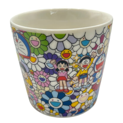 未使用品 THE ドラえもん展 TOKYO 2017 村上隆 マグ マグカップ ドラえもん のび太 しずかちゃん ジャイアン スネ夫 中古 W４