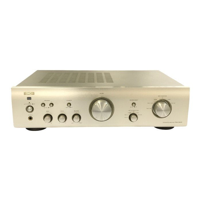 DENON デノン プリメインアンプ シルバー オーディオアンプ RCA端子 PMA-390AE 中古 T1